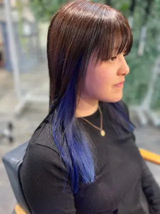 セミロング 松澤 勇輝のヘアスタイル