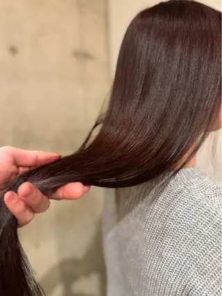 ロング Luxe所属・Luxe表参道 髪質改善　奈良のヘアスタイル