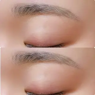 アイブロウ meguru／マツパ ／マツエク／束感のマツエク・マツパデザイン