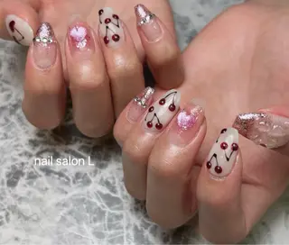 ネイル 吉川市 ネイルサロンLのネイルデザイン