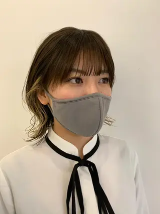 ミディアム カラー 飯塚 昇太のヘアスタイル