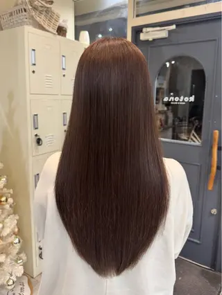 カラー 🫧毛先カット 🫧山中沙希のヘアスタイル