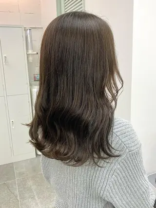 セミロング カラー ヘアアレンジ 💫お呼ばれヘア💫 髪質改善✨トモエ市川のヘアスタイル