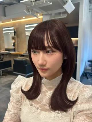 セミロング 中島 主貴のヘアスタイル