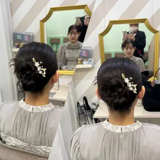 ヘアアレンジ 秋葉原コットン所属・ヘアセット 🤍AIRA🤍のヘアスタイル