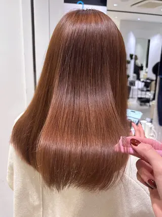 ミディアム カラー 銀座/髪質改善/韓国 カラー🍓原田侑依のヘアスタイル