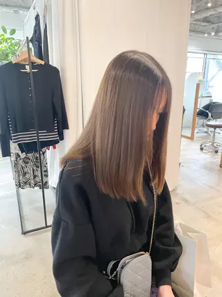 ミディアム カラー Takuma Suzuki中目黒のヘアスタイル