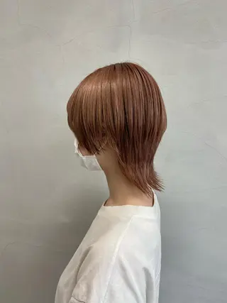 ショート カラー 田代 佳穂のヘアスタイル