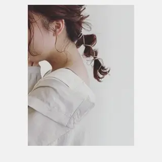 ミディアム 🌿木金限定🌿@ ﾏﾝﾂｰﾏﾝｻﾛﾝのヘアスタイル