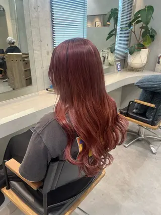 ロング カラー Elilume所属・瀧澤 美月のヘアスタイル