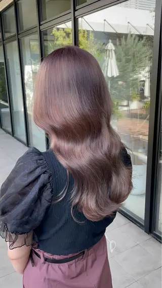 カラー 渋谷/韓国レイヤー 顔まわり特化マサキのヘアスタイル