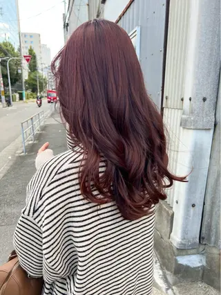 ロング カラー カラーモデル🪄 ひなのヘアスタイル
