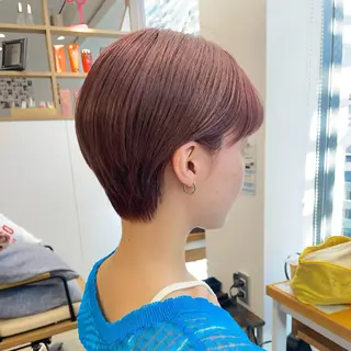 ショート ナリタ ミユウのヘアスタイル
