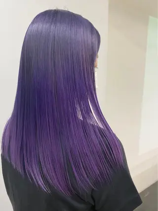 セミロング カラー ヘアアレンジ モリシゲ ヒカリ🦕🐬のヘアスタイル