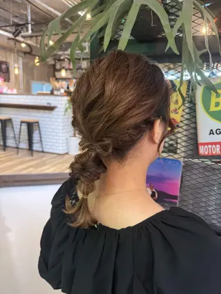 ヘアアレンジ A.R.K NORIのヘアスタイル