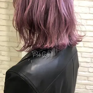 ミディアム カラー GO TODAY SHAiRE SALON所属・🌼透け感カラー 🌼Rinaのヘアスタイル