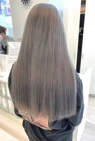 ロング ParveMix 佐々木梨紗🤍のヘアスタイル