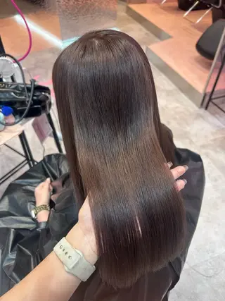 ロング カラー 🐰🎀透明感カラー yuzuka🎀🐰のヘアスタイル