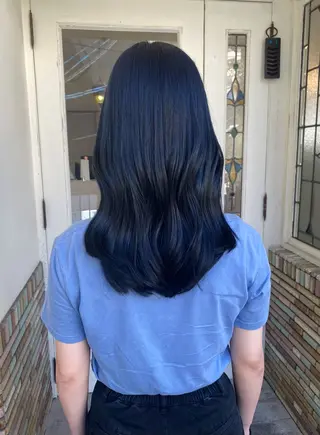 ミディアム 【艶ヘア】 どうまえのヘアスタイル