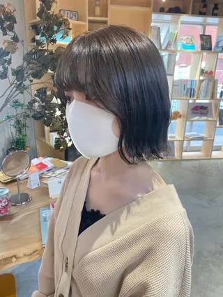 ショート カラー コマツリサ ROCCO eastのヘアスタイル