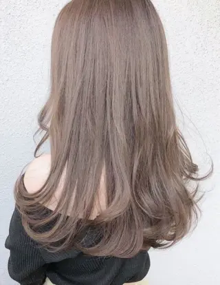 セミロング カラー パーマ ヘアアレンジ 竹内ケンゴ🇰🇷 EIGHT藤沢のヘアスタイル