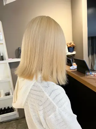 ミディアム カラー daiki 原宿のヘアスタイル