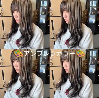 カラー RuedeNoel/ 西川 絢音のヘアスタイル