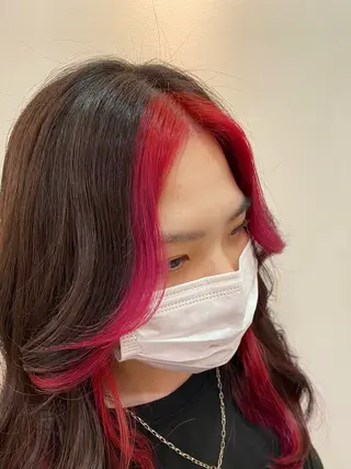 ロング カラー ✨くびれスタイル✨️ 戸嶋穂乃香のヘアスタイル