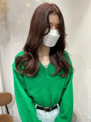 ロング 仙田 遥のヘアスタイル