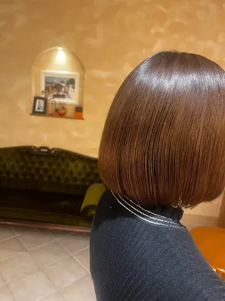 ショート 田内 満里奈のヘアスタイル