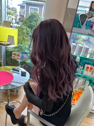 カラー 山本 瑠華のヘアスタイル