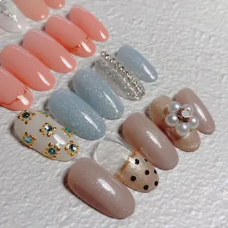 ネイル 大人キレイ 𝑁𝑖𝑥𝑖𝑠のネイルデザイン