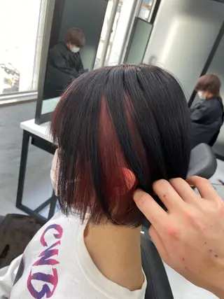 ショート カラー ミルボンAujua認定サロン Ria OSAKA 梅田所属・メンズ、エクステ特化 Ryuのヘアスタイル