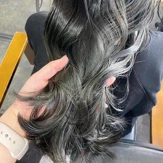 ロング カラー くすみカラー♡ Yuukaのヘアスタイル