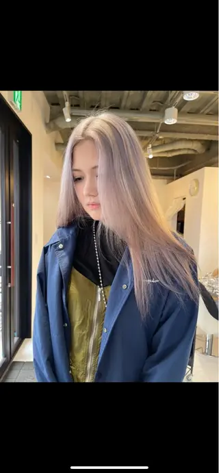 ロング カラー 空【クウ】所属・【Chu】 ✨SERA✨のヘアスタイル