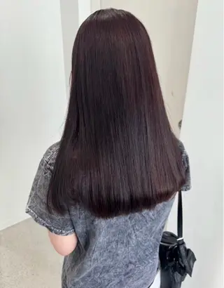 ロング miku/ラベンダー 透明感カラー🪻❤︎のヘアスタイル
