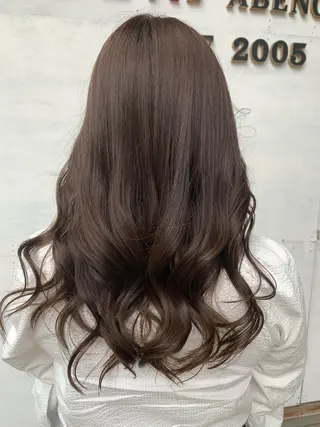 ロング カラー Zina天王寺 CHIAKIのヘアスタイル