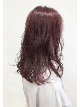 セミロング カラー 💚ミヤマ アンナ☘️のヘアスタイル