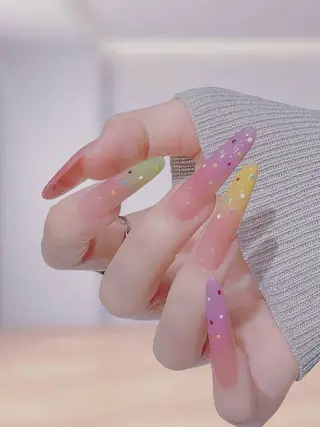 ネイル AND Nail 長さだし専門新宿店のネイルデザイン