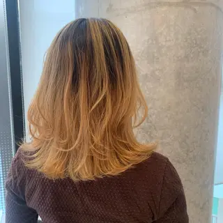 ミディアム SALOWIN川崎WEST店所属・🌷川崎/アレンジ/ 暖色ボブ/コトネ🌷のヘアスタイル