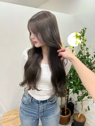 ロング カラー TOKI mahoのヘアスタイル