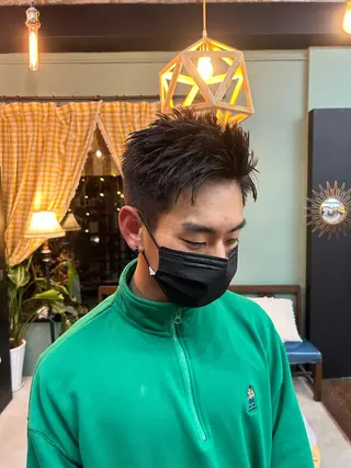 ショート 問屋町chapter 日笠快生のヘアスタイル