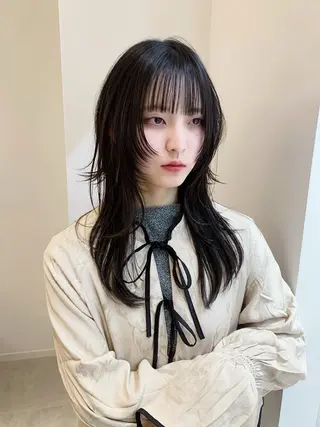 セミロング ✂︎ウルフカット /レイヤーカット✂︎のヘアスタイル