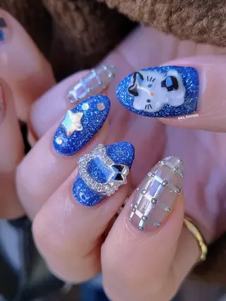 ネイル 3dパーツ/流行り 👧shushu❤️のネイルデザイン