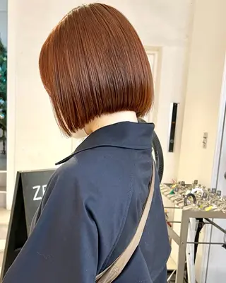 ショート カラー 顔周りカット/透明感 カラー✂️MEIのヘアスタイル