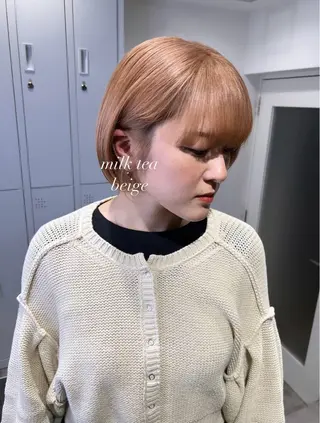 カラー TOMONA👑 GiseL梅田店のヘアスタイル