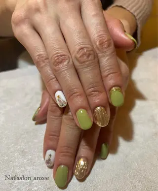 ミディアム sp anzeeのネイルデザイン