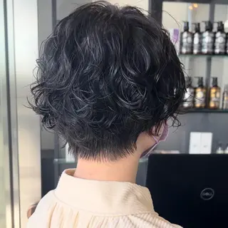 ショート パーマ ショート/ボブ 🌼YUNAのヘアスタイル