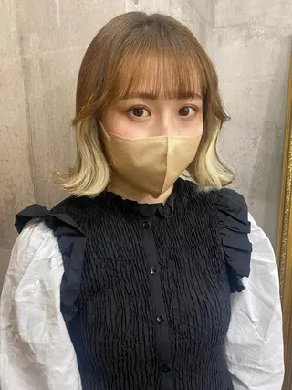 ミディアム カラー SHURI❤️‍🔥 中/韓mix ♡のヘアスタイル