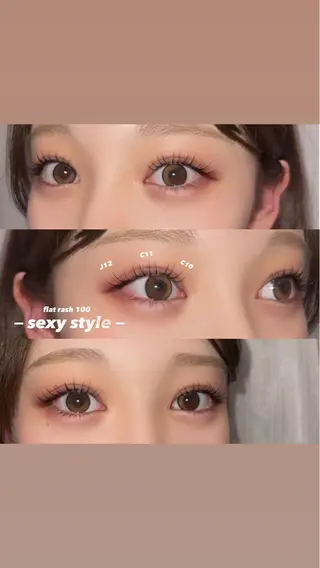 マツエク・マツパ 森川 紋茄のマツエク・マツパデザイン